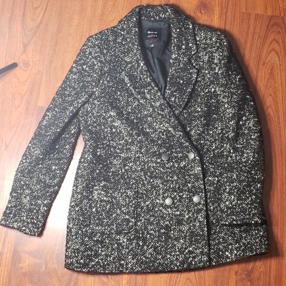 Sezane Jackets & Blazers - Madewell et Sezane boyfriend tweed coat - Medium